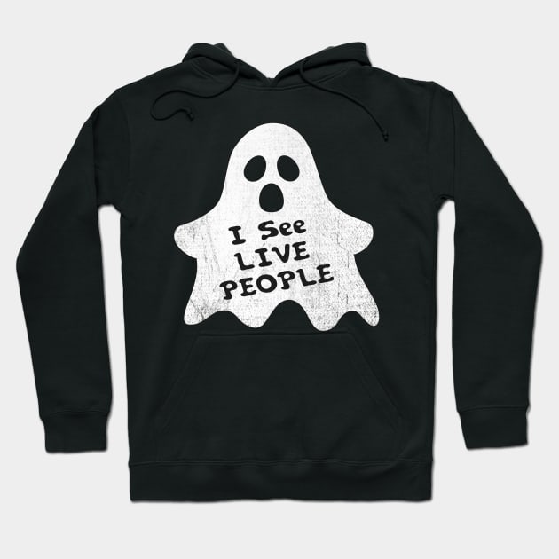 ghost Hoodie by MZeeDesigns